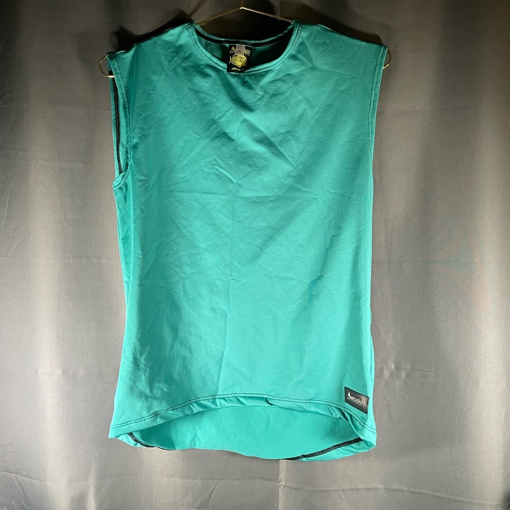 Women’s Stretch  Aeroskin California Sleeveless Athletic Shirt Teal - Xlg
